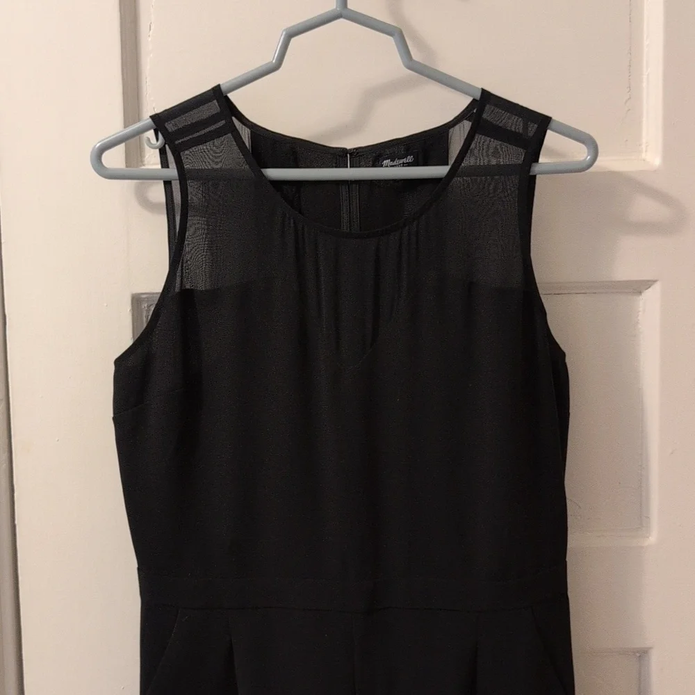 Madewell Classic Black Norwood Jumpsuit - Picture 3 of 9